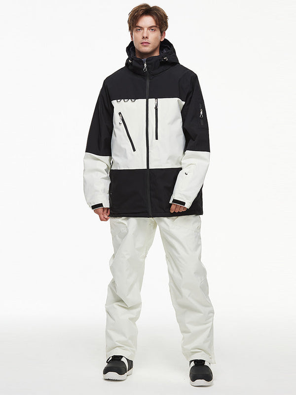 Herren-Thermo-Schneejacke und Latzhose für den Backcountry Mountain Explorer