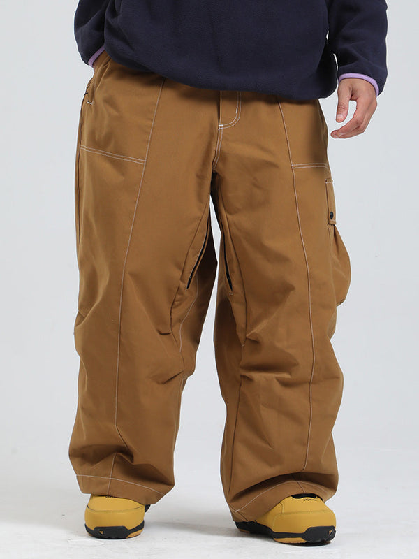 Men's Gsou Snow Terrain Rider SnowRush Freestyle Baggy Snow Pants