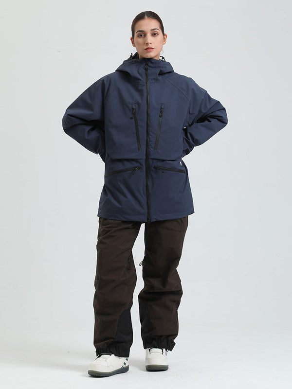 Gsou Damen-Schneeanzug, robust, Bergprofi, Allzweck, Cargo-Schneeanzug