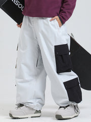 Gsou Snow Powder Chaser Oversized Baggy Snowboardhose für Damen