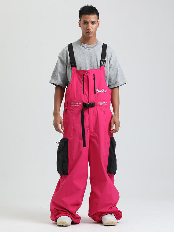 Gsou Snow Alpine Freestyle Extra-Baggy Skihose für Herren