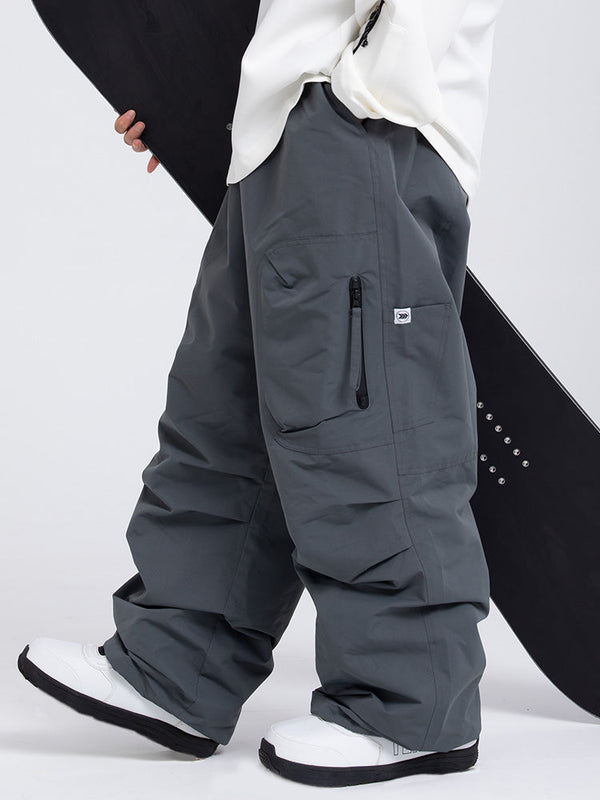 Herren-Skihose „Mountain Expedition“ mit weitem Sitz und seitlichen Cargotaschen
