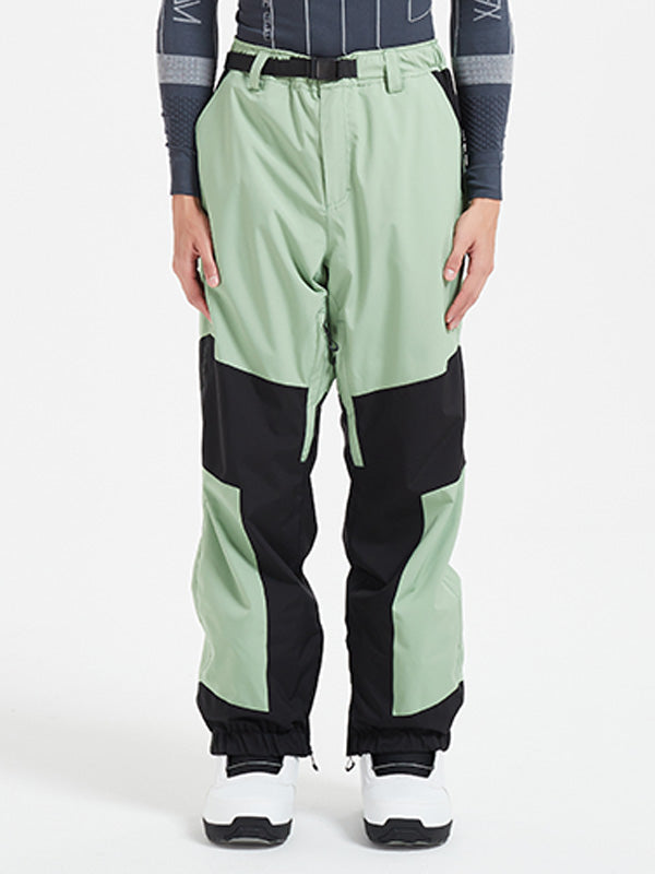 Mountain Pro Herren-Snowboardhose, wasserdicht, zweifarbig, mit Einsätzen