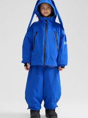 Doorek Kinder Unisex-Snowboardanzüge mit Hasenohren, Baggy-Stil