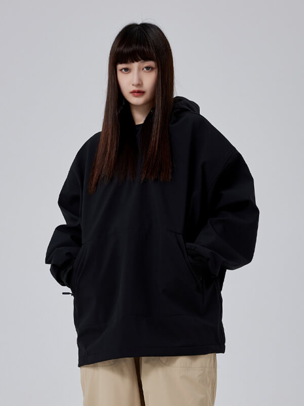 Dook Snow Iconic Rabbit Fleece-Hoodie für Damen