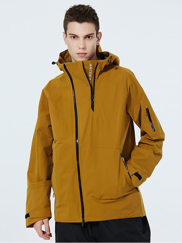Herren-Schneejacke SnowGuard mit Isolierung und zwei Reißverschlüssen