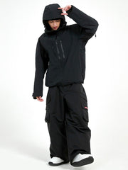 Robuster Mountain Pro Allwetter-Thermo-Schneeanzug für Herren, 3-lagig