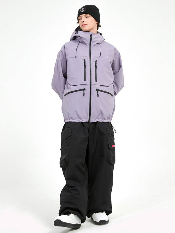 Strapazierfähiger Herren-Schneeanzug von Steeze HypeShred, Baggy Utility Cargo