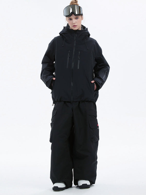 Strapazierfähiger Mountain Pro Allwetter-Thermo-Schneeanzug für Damen, 3-lagig