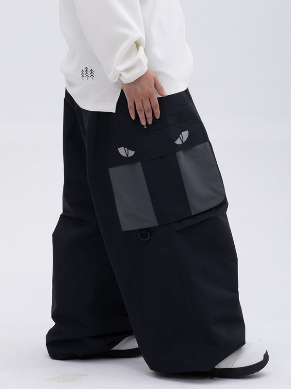 Skyguard Utility Extra Baggy Cargo-Schneehose für Damen