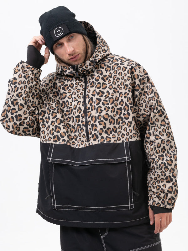 Men's All Season Mountain Vibe Streetstorm Pullover Camo Snowboard Jacket