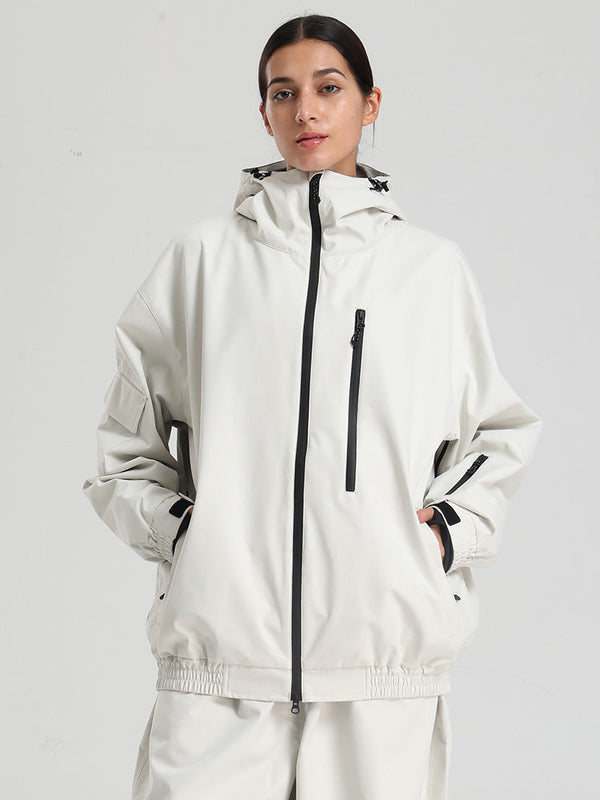 Women's Gsou Snow Mountain Freestyle SnowFlex Street Hybrid Snowboard Jacket