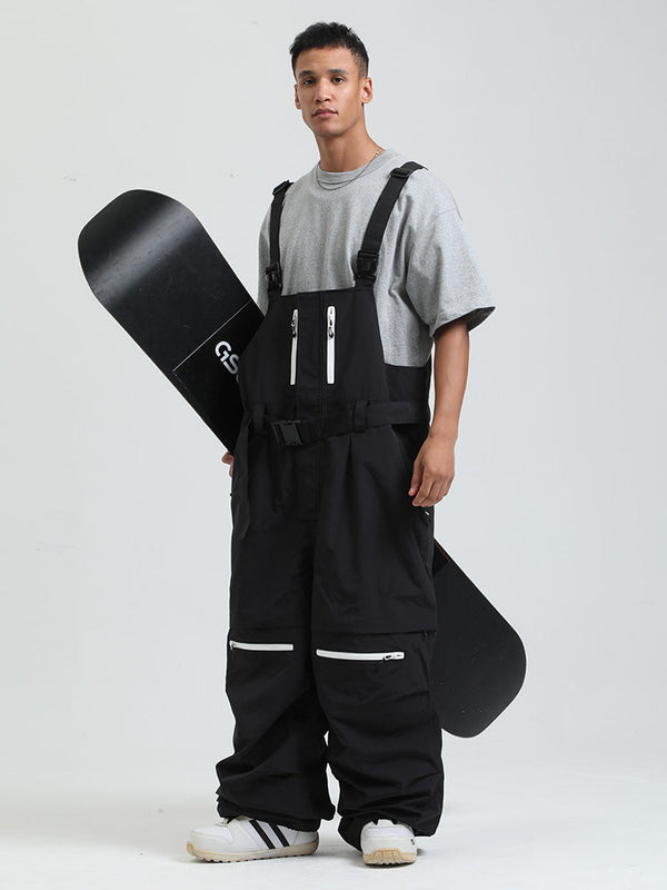 Gsou Snow Mountain Chill Freestyle Baggy Snowboard-Bibs für Herren