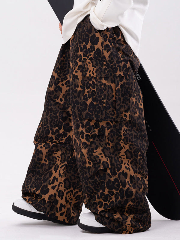Mountain Chill Freestyle Prime Baggy Leopard Snowboardhose für Herren