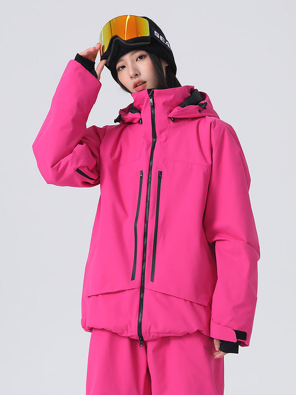 Women's Searipe Unisex Ridge Master Mountain Freerider Baggy Snow Jacket