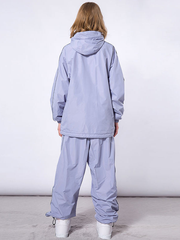 Dook Snow Track Stripe Snowboardjacke und -hose für Damen