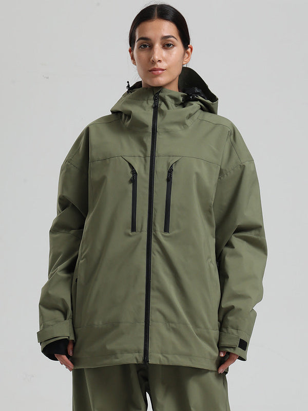 Gsou Snow Durable Mountain Pro Damen-Skijacke mit Isolierung und Windschutz