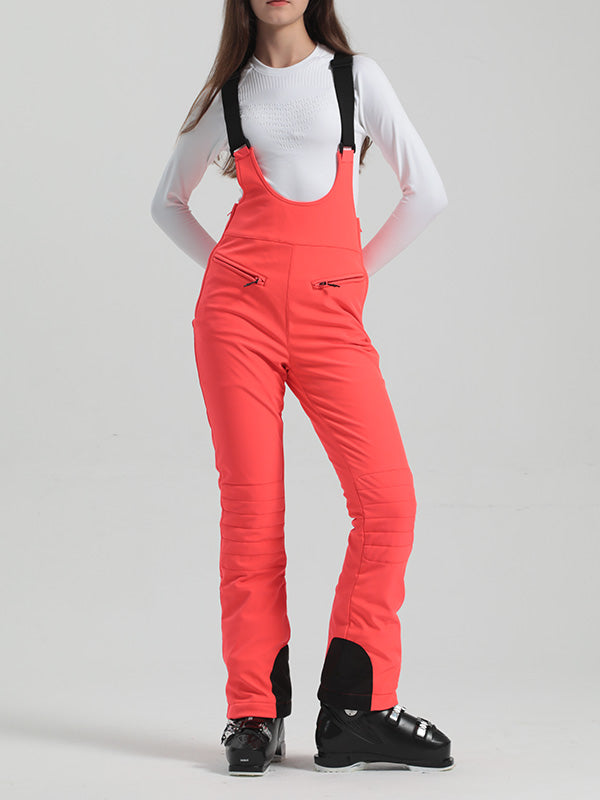 Gsou Snow Elegante Stretch-Skihose mit ausgestelltem Bein für Damen