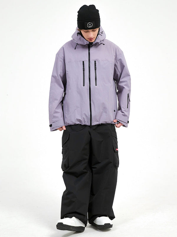 Robuster Mountain Pro Allwetter-Thermo-Schneeanzug für Herren, 3-lagig