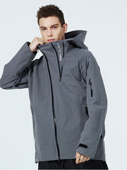 Herren-Schneejacke SnowGuard mit Isolierung und zwei Reißverschlüssen