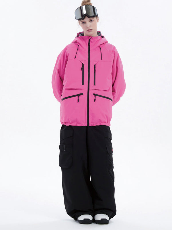Strapazierfähiger Damen-Schneeanzug von Steeze HypeShred, Baggy Utility Cargo