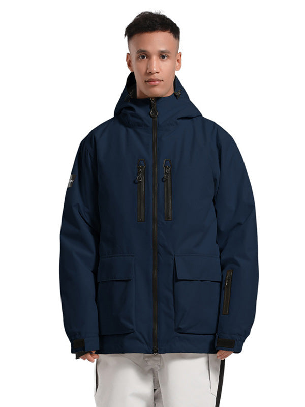 Gsou Snow Winter Ranger Cargo Snowboardjacke für Herren