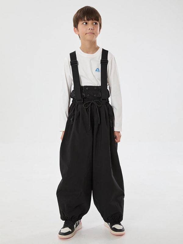 Unisex-Schneeoverall für Kinder, wasserdicht, locker geschnitten