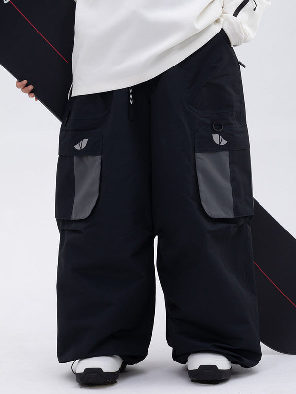 Skyguard Utility Extra Baggy Cargo-Schneehose für Damen