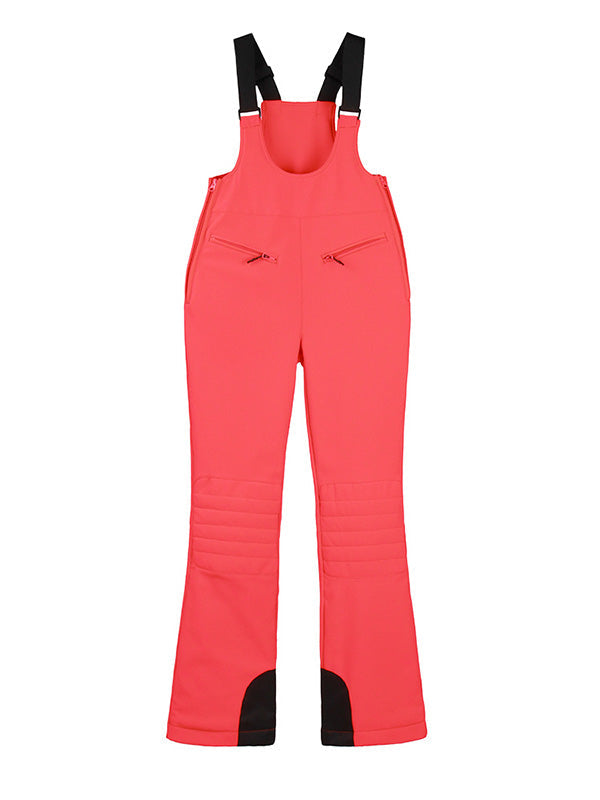 Gsou Snow Elegante Stretch-Skihose mit ausgestelltem Bein für Damen