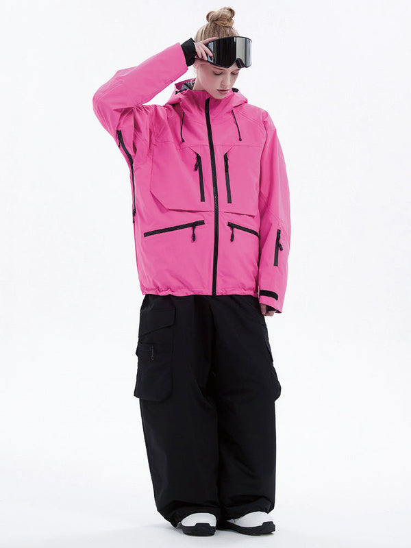 Strapazierfähiger Damen-Schneeanzug von Steeze HypeShred, Baggy Utility Cargo