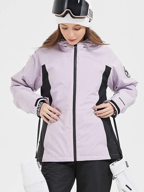Wasserdichte Damen-Powder-Snowboardjacke - All Mountain