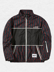Herren-Snowboardjacke mit Nandn-Print