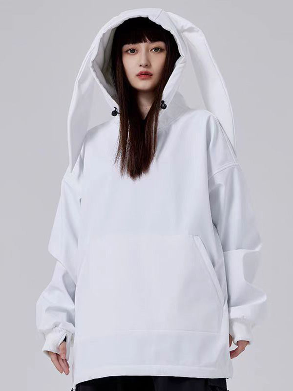 Dook Snow Iconic Rabbit Fleece-Hoodie für Damen