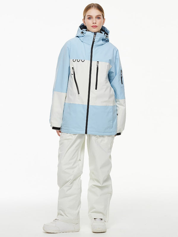 Herren-Thermo-Schneejacke und Latzhose für den Backcountry Mountain Explorer