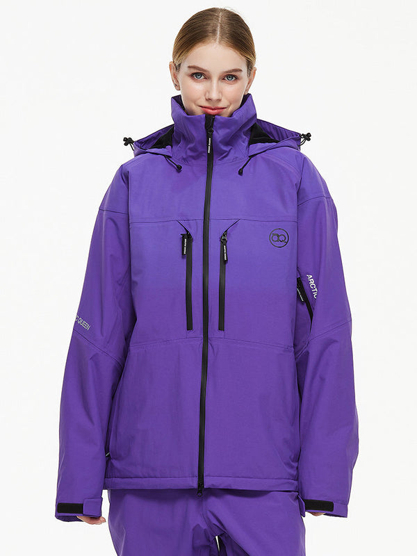 Arctic Queen Mountain Windbreaker Thermo-Schneejacke für Damen