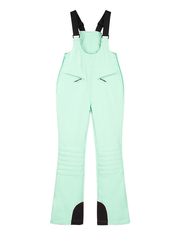 Gsou Snow Elegante Stretch-Skihose mit ausgestelltem Bein für Damen