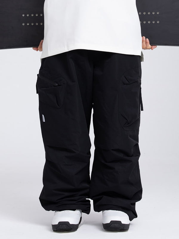 Herren-Skihose „Mountain Expedition“ mit weitem Sitz und seitlichen Cargotaschen