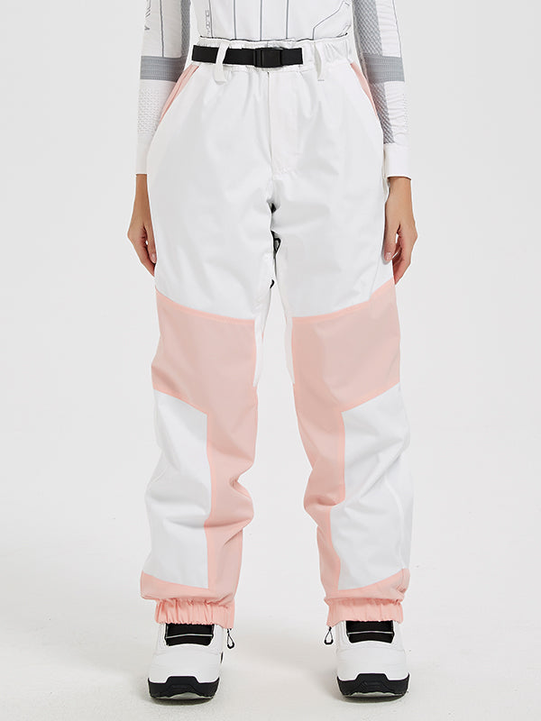 Wasserdichte zweifarbige Snowboardhose von Mountain Pro für Damen