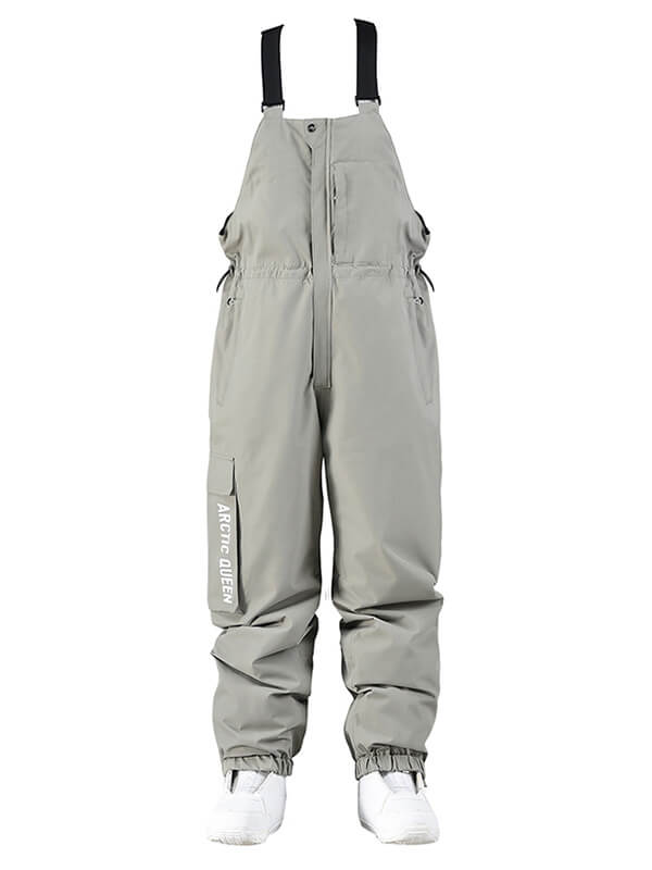 Damen-Winter-Snowboardhose mit Trägern