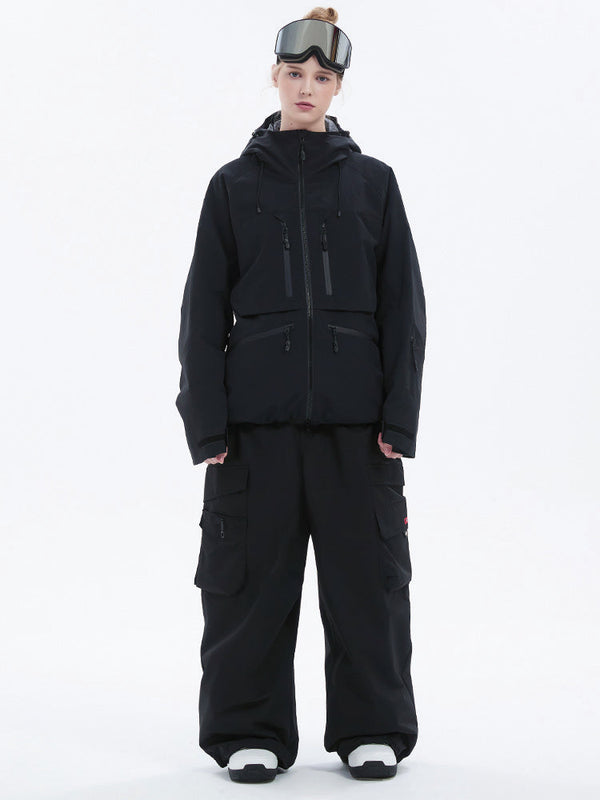 Strapazierfähiger Damen-Schneeanzug von Steeze HypeShred, Baggy Utility Cargo
