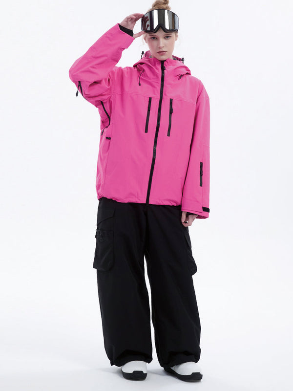 Strapazierfähiger Mountain Pro Allwetter-Thermo-Schneeanzug für Damen, 3-lagig