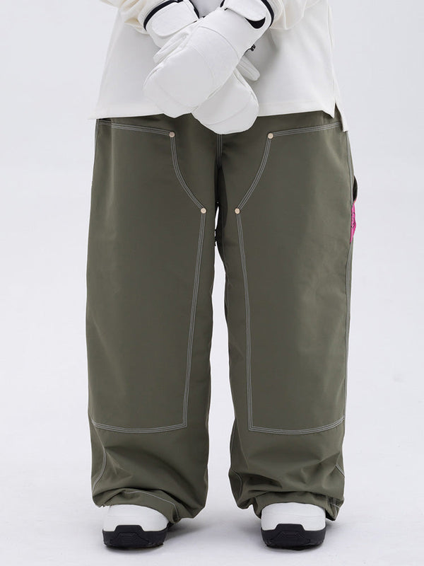 Women's Urban Street Style Freerider Baggy Snow Pants