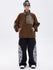 Damen-Pullover aus Kunst-Sherpa-Fleece für die Berge & stylische reflektierende Cargo-Schneehose