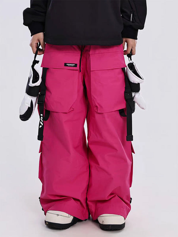 Keep Money Mountain Chill Baggy-Schneehose für Damen