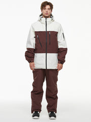 Herren-Thermo-Schneejacke und Latzhose für den Backcountry Mountain Explorer