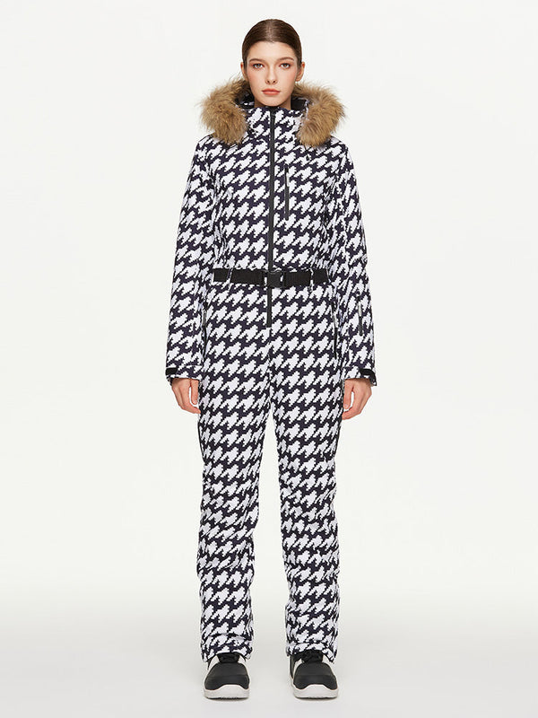 Arctic Queen Winter Fantasy Ganzkörper-Skioverall für Damen