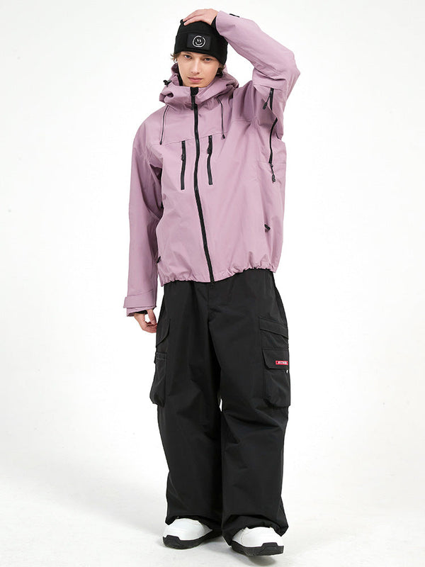 Robuster Mountain Pro Allwetter-Thermo-Schneeanzug für Herren, 3-lagig