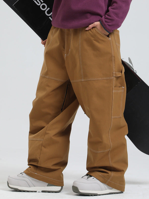 Gsou Snow Mountain Freerider Freestyle Baggy Snowboardhose für Damen