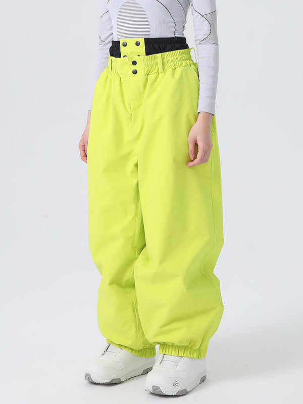 Women's Searipe Durable Mountain Rider All-Terrain Baggy Snow Pants
