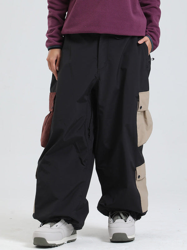 Gsou Snow Powder Chaser Oversized Baggy Snowboardhose für Damen